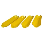Mr Bar Corn On The Cobb Boats Trays Serving Set Of 4 Yellow Less Mess Bbq. Fixed Price $9.25.