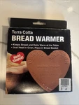 Vintage Terra Bread Warmer Heart Shape Fox Run Craftsmen Cottagecore. Fixed Price $12.00.