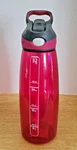 Contigo Addison 32OZ Plastic Water Bottle Drink Through Straw Red. Fixed Price $16.95.