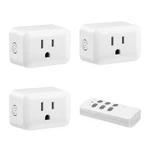 Dewenwils Wireless Remote Control Outlet 3 Plug 100FT Range Expandable. Fixed Price $17.99.
