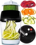 Vegetable Spiralizer Slicer Handheld Zucchini Carrot Noodle Maker Kitchen Tool. Fixed Price $9.99.