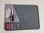 Oxo Softworks Large Silicone Gray Drying Mat 16.125X12.125X.025 New. Fixed Price $16.50.