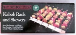 Charcoal Companion Bar-bq Kabob Kebab Rack And Skewers 6 Non-stick Grill. Fixed Price $5.00.