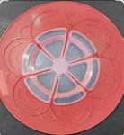 Pampered Chef Boil-over No More Stops Boiling Large Fits 8-12" Pot. Fixed Price $18.97.