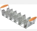 Blackstone Stainless Steel Taco Rack Holder With Handles. Fixed Price $20.00.