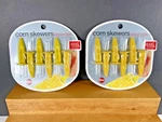 New Sealed 2X Pack Of 6 Good Cooks Corn Skewers 12 Total. Fixed Price $21.02.