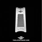 Harley Front Grill Oil Cooler Cover For Lowrider & Softail Models (aluminum). Fixed Price $134.99.