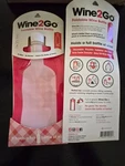 9 Pcs. WINE2GO- Foldable Bottle Pink. Fixed Price $14.99.