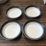 4X Arrow Stone Small Mcm Bowls Side Berry Dessert #693 Kasuga Japan Blackfoot. Fixed Price $39.95.
