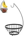 Spectrum Ashley Small Fruit Basket With Banana Hanger For Kitchen Counter, Bl.... Fixed Price $37.27.
