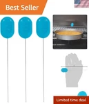 Set Of 3 Elegant Stainless Steel Cake Testers 7-INCH Baking Precision Tools. Fixed Price $13.29.