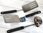 Vtg Kitchen Utensil Lot Of 3 Ekco Spatula And Ladle Classic Style Nos. Fixed Price $37.99.