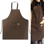 Women Adjustable Bib Apron With 3 Pockets Waterproof Kitchen Cooking. Fixed Price $9.99.