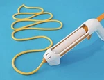 Fondoodler Hot Glue Gun For Cheese Fun Food Decorating Heated Tool New Open Box. Fixed Price $30.00.