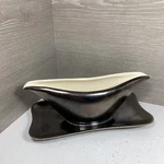 Vintage Red Wing Gravy Boat With Liner Dark Brown 9 X 4.5 3.5. Fixed Price $8.69.