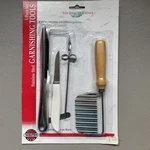 Garnishing Tools Norpro 5 Piece Set Stainless Steel New. Fixed Price $8.95.