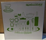 TCC50091 - 27 Piece Foundation Set, By Curious Chef, From Tailor Made Ages 4+. Fixed Price $61.00.