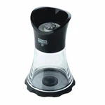 Kuhn Rikon Mini Vase Grinder Black Ceramic Adjustable Salt Pepper Herb Mill. Fixed Price $29.99.