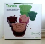 Tovolo Ice Cream Sandwich Maker Mold Farm Animals Three + Recipes. Fixed Price $9.99.