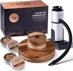 Whiskey Smoker Kit Smoking Gun Wood Chips Apple & Cherry Drink. Fixed Price $94.18.