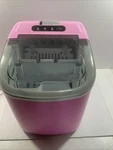 Portable Countertop Ice Maker Machine Pink Electric Compact. Fixed Price $74.99.
