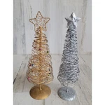 Golden Wire Sliver Glitter Tree Star Home Decor Xmas Set. Fixed Price $21.75.
