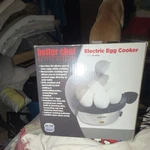 Better Chef IM-470S Electric Cooker 1-7 Eggs Silver Black See-thru Lid. Fixed Price $14.86.