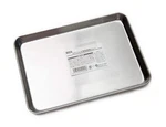 Japanbargain 3067, Japanese Stainless Steel Food Plates Fruit 8.5"X6", Chrome. Fixed Price $14.99.