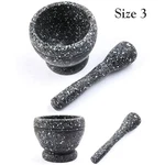 Resin Mortar And Pestle Set Garlic Herb Spice Grinder Kitchen Tool. Fixed Price $10.22.