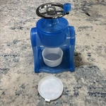 Pampered Chef Ice Shaver & 1 Container /w Lid Slushie Snow Cone Maker Vtg. Fixed Price $12.95.