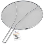 U.s. Kitchen Supply 13" Stainless Steel Fine Mesh Splatter Screen W Resting Feet. Fixed Price $13.99.