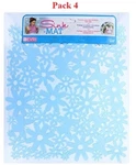 4X Evri Sink Mat Flower Design Anti-slip Protects Your & Dishes 12'' 10''. Fixed Price $17.99.