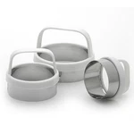Norpro Biscuit/cookie Cutters, Set Of 3 Stainless Steel, Round, Fluted &. Fixed Price $11.88.