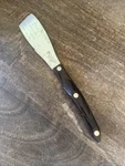 Cutco 1768KP Serrated Sandwich Spreader Knife Spatula Dark Brown Handle. Fixed Price $18.00.