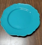 The Pioneer Woman Vintage Solid Teal 11 Dinner Plate. Fixed Price $9.99.