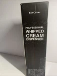 Simcoker Professional Whipped Cream Dispenser 500ML Stainless Steel Open Box. Fixed Price $59.99.