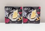 (2) Mikasa Lead Crystal Holder Made In Austria Lemon Caddy Nos.. Fixed Price $24.87.