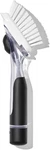Oxo Good Grips Soap Dispensing Scrub Brush For Kitchen Cleaning. Fixed Price $18.95.