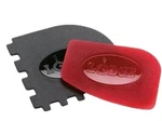 Lodge Cast Iron Pan Scraper Set Black Red Polycarbonate Cleaner 2 Pack. Fixed Price $19.99.