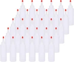 Bekith 30 Pack Small Plastic Squeeze Condiment Bottles With Red Tip Cap, 4 Ounce. Fixed Price $29.23.