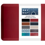 Sky Solutions Anti Fatigue Mat 3/4" Cushioned Desk & Garage 24" X 70" - Burgundy. Fixed Price $158.28.