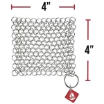 Cast Iron Cleaner Chainmail Scrubber - Lifetime Replacement. Fixed Price $27.99.