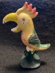 Vintage Cast Iron Parrot Perch Bottle Opener - 4.25" Tall. Fixed Price $14.95.