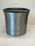 Breville Knock Box, Model BCB100. Previously Owner. Brushed Die-cast Metal.. Fixed Price $14.99.