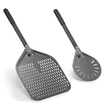 Joylongde Pizza 12 INCH+9 Inch, Aluminum Metal Turning Peel, Profe.... Fixed Price $61.42.