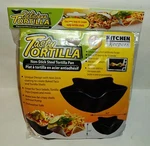 Kitchen Keeper Tasty Tortilla Non Stick Steel Pan Unique Design Nip. Fixed Price $5.99.