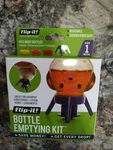 Flip Bottle Emptying Kit. Fixed Price $5.00.