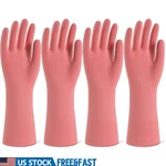 Durable Rubber Cleaning Gloves W/ Anti Slip Grip Kitchen & Household. Fixed Price $11.68.