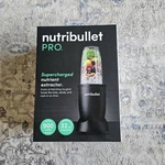 Nutribullet Pro Blender 900-WATT, 32OZ Capacity New In Box All Black Kitchen. Fixed Price $75.99.