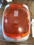 New No Box George Foreman Lean Mean Fat Reducing Grill GR26BWR W/ Manual. Fixed Price $49.99.